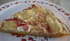 Pizza cr�meuse au maroilles