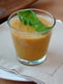 Gaspacho de melon et tomate