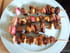 Brochettes de canard sucr� sal�