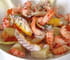 Haddock et �crevisses au persil tub�reux