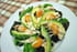 Salade d avocat au poulet, sauce moutarde au miel