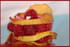 Pommes et framboises fa�on mille-feuille