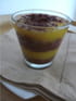 Duo de cr�mes chocolat et orange