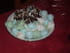 Meringues de toutes les couleurs, chocolat et amandes