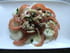 Salade tomates concombres