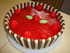 Bavarois choco-fraises