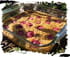 Clafoutis de framboises et pain d �pice