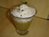 Cappuccino de petits pois � la menthe