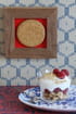 Trifle � la framboise et aux �clats de Digestives