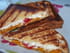 Croque feta et poivrons � l ail
