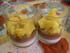 Blanc manger fa�on poire belle h�l�ne en verrines
