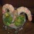 Verrine saumon-avocat-crevettes