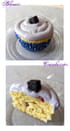 Cupcakes aux cranberries et bleuets (myrtilles)