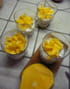 Verrine fra�cheur de mangue