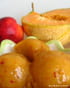 Sorbet p�che melon � la vanille