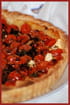 Tarte aux tomates cerises et ch�vre frais
