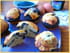 Muffins aux amandes, pavot et myrtilles
