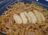 Gratin de macaronis aux poires et au gorgonzola