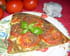 Tarte fine tomates, pesto et ch�vre