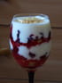 Trifle aux fruits rouges et crumble