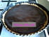Tarte au chocolat sur compot�e de banane citronn�e
