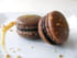 Macarons au chocolat et � l��rable