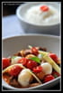 Curry rouge de canard aux ramboutans
