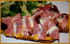 Tartine au potiron, gorgonzola et jambon cru