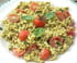 P�tes au pesto et aux tomates cerises