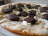 Pizza design noire et blanche