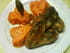 Ailes de poulet grill�es et pur�e de carottes au cumin