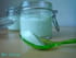 Panna cotta au lait ribot � la menthe