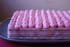 G�teau � �tages � la pistache et cr�me framboise