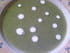 Velout� au chou-fleur et fanes de radis