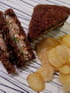Black club sandwich aux rougets et � la feta