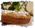 Brownie chocolat blanc, pistache et pipocas 
