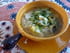 Soupe marine aux courgettes