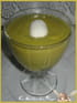 Velout� de petits pois au wasabi et au citron vert