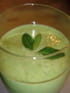 Verrine de petits-pois