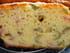 Cake olives vertes, mimolette et jambon aux herbes