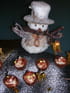 Mini coupelles chocolat marron