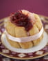 Charlotte aux pamplemousses roses et cranberries