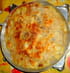 Polenta � la b�chamel de champignons au bleu 
