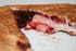 Croque au brebis et confiture de cerises noires