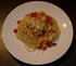 Spaghettis aux scampis sauce � l orange