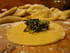 Raviolis �pinards, cumin et ricotta