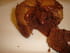 Coulant au chocolat et caramel