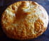 Galette � la cr�me d amande mandarine orange