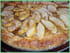 Tarte aux pommes tr�s marron�e