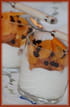 Dessert au verre, fa�on tiramisu � l orange